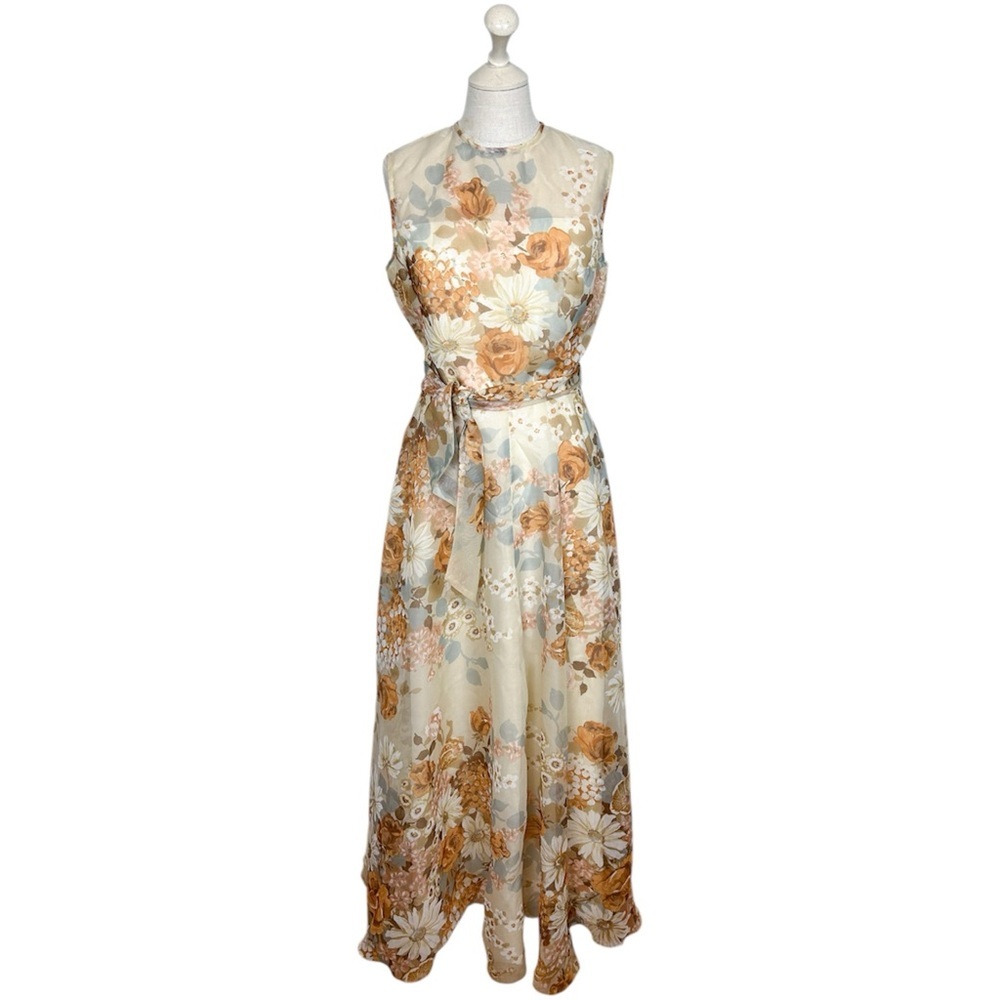 Vintage Lilli Diamond California Floral Maxi Dress